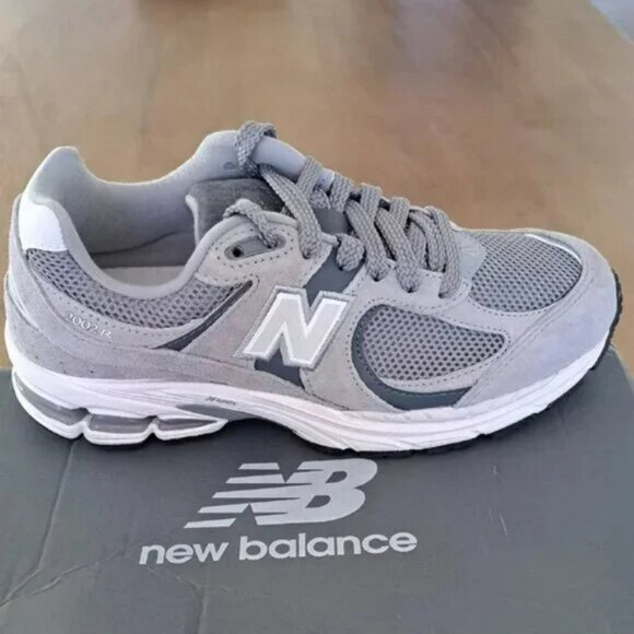 New Balance Shoes - New Balance 2002R Sneaker - Color: Grey / Grey - Size: Women 7 Wide (D)